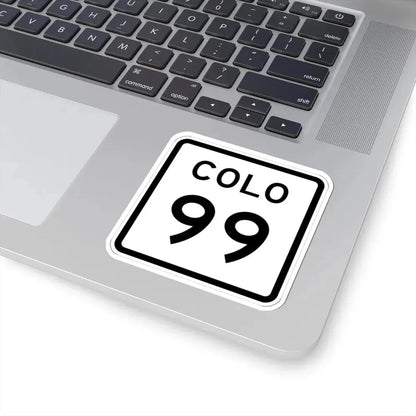 Colorado 99 1952 (Colorado) (Road Sign) STICKER Vinyl Kiss-Cut Decal - The Sticker Space