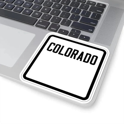 Colorado blank 1926 (Colorado) (Road Sign) STICKER Vinyl Kiss-Cut Decal - The Sticker Space