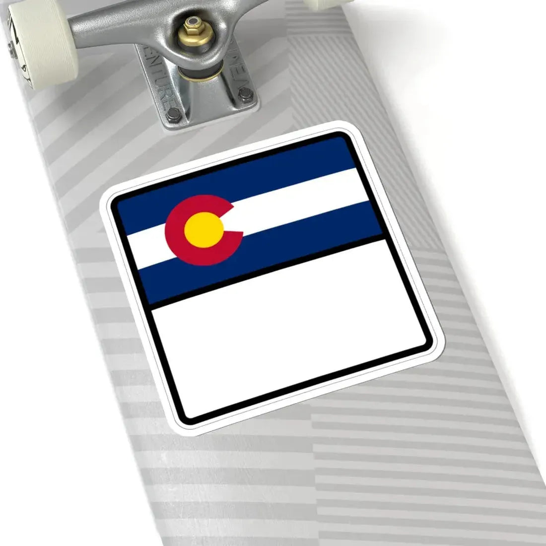 Colorado blank (Colorado) (Road Sign) STICKER Vinyl Kiss-Cut Decal - The Sticker Space