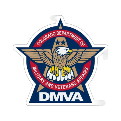 Colorado Department of Military and Veterans Affairs STICKER Vinyl Die-Cut Decal 3 Inch - The Sticker Space