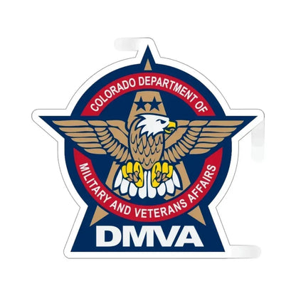 Colorado Department of Military and Veterans Affairs STICKER Vinyl Die-Cut Decal 4 Inch - The Sticker Space