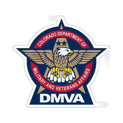Colorado Department of Military and Veterans Affairs STICKER Vinyl Die-Cut Decal 4 Inch - The Sticker Space