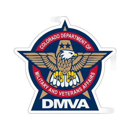 Colorado Department of Military and Veterans Affairs STICKER Vinyl Die-Cut Decal 5 Inch - The Sticker Space