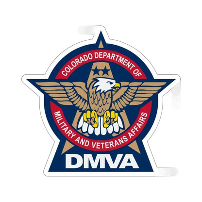 Colorado Department of Military and Veterans Affairs STICKER Vinyl Die-Cut Decal 5 Inch - The Sticker Space