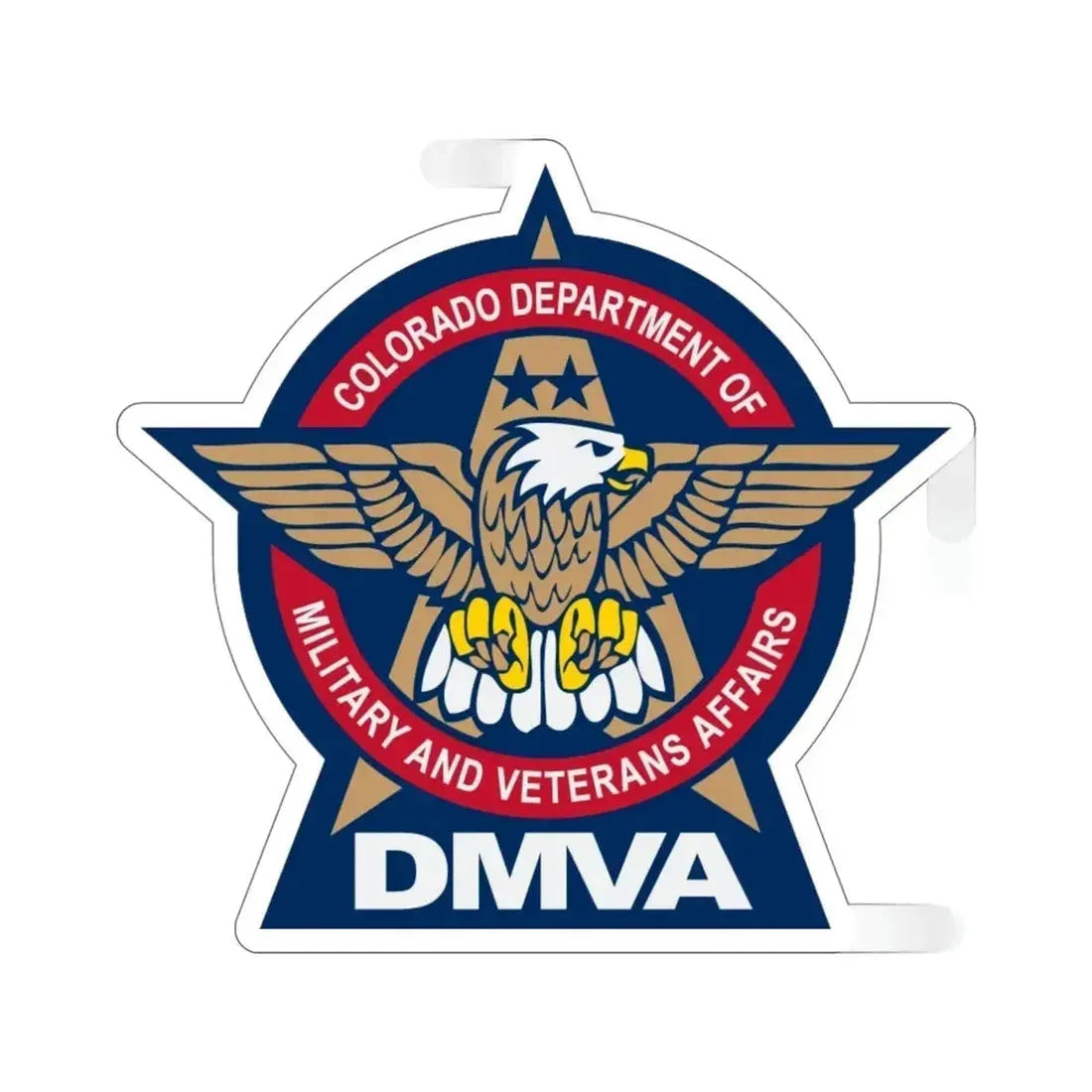 Colorado Department of Military and Veterans Affairs STICKER Vinyl Die-Cut Decal - The Sticker Space