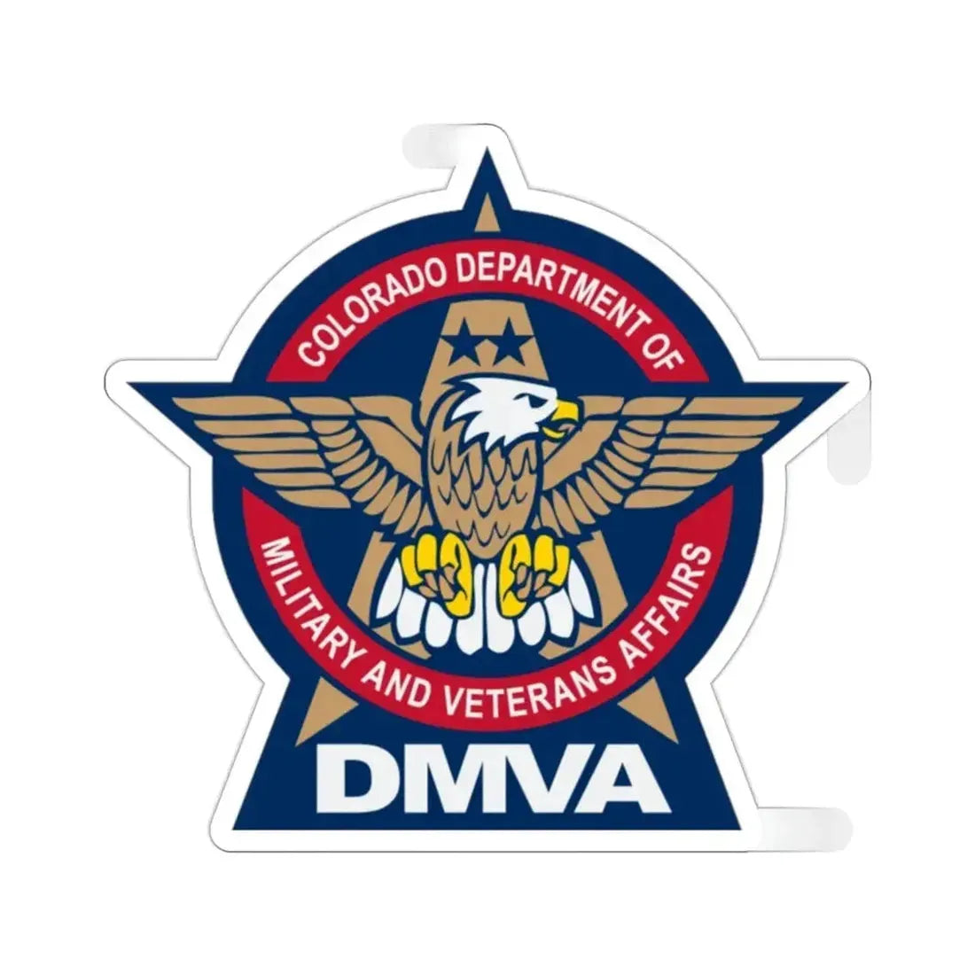 Colorado Department of Military and Veterans Affairs STICKER Vinyl Die-Cut Decal - The Sticker Space