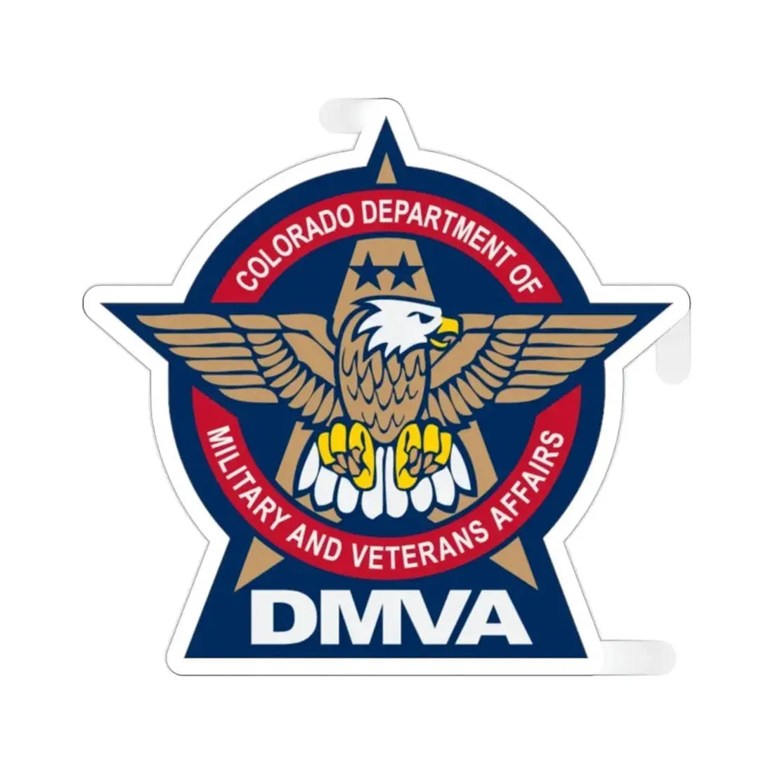 Colorado Department of Military and Veterans Affairs STICKER Vinyl Die-Cut Decal - The Sticker Space