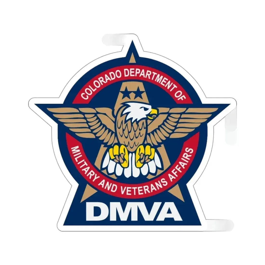 Colorado Department of Military and Veterans Affairs STICKER Vinyl Die-Cut Decal - The Sticker Space