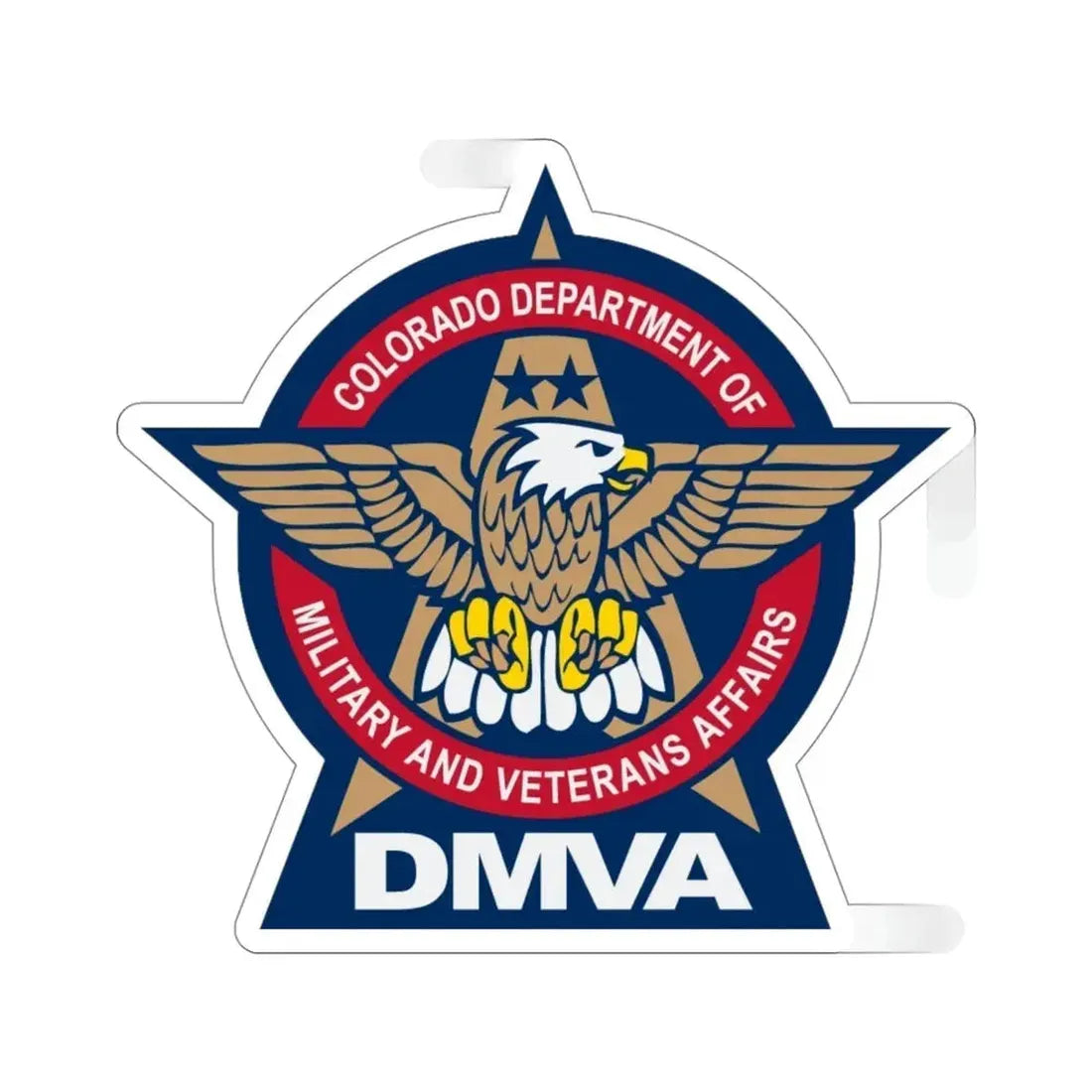 Colorado Department of Military and Veterans Affairs STICKER Vinyl Die-Cut Decal - The Sticker Space