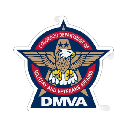Colorado Department of Military and Veterans Affairs - STICKER Vinyl Kiss-Cut Decal - The Sticker Space