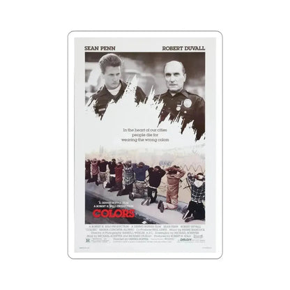 Colors 1988 Movie Poster STICKER Vinyl Die-Cut Decal - The Sticker Space