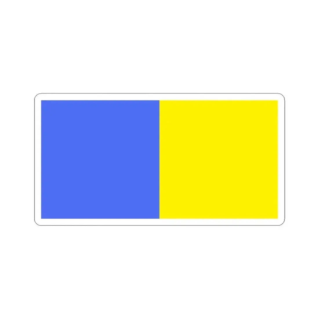 Colors of Arendonk (Belgium) STICKER Vinyl Kiss-Cut Decal 6 Inch White - The Sticker Space