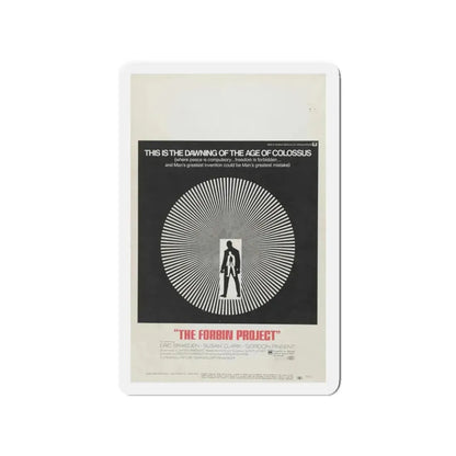 COLOSSUS THE FORBIN PROJECT 1970 Movie Poster - Refrigerator Magnet 3 Inch - The Sticker Space
