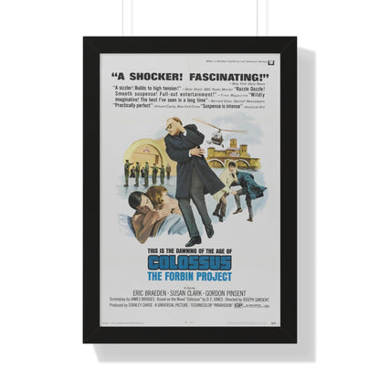 COLOSSUS THE FORBIN PROJECT (2) 1970 - Framed Movie Poster-16″ x 24″-The Sticker Space