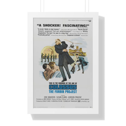 COLOSSUS THE FORBIN PROJECT (2) 1970 - Framed Movie Poster-16″ x 24″-The Sticker Space