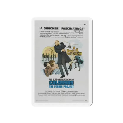 COLOSSUS THE FORBIN PROJECT (2) 1970 Movie Poster - Refrigerator Magnet - The Sticker Space