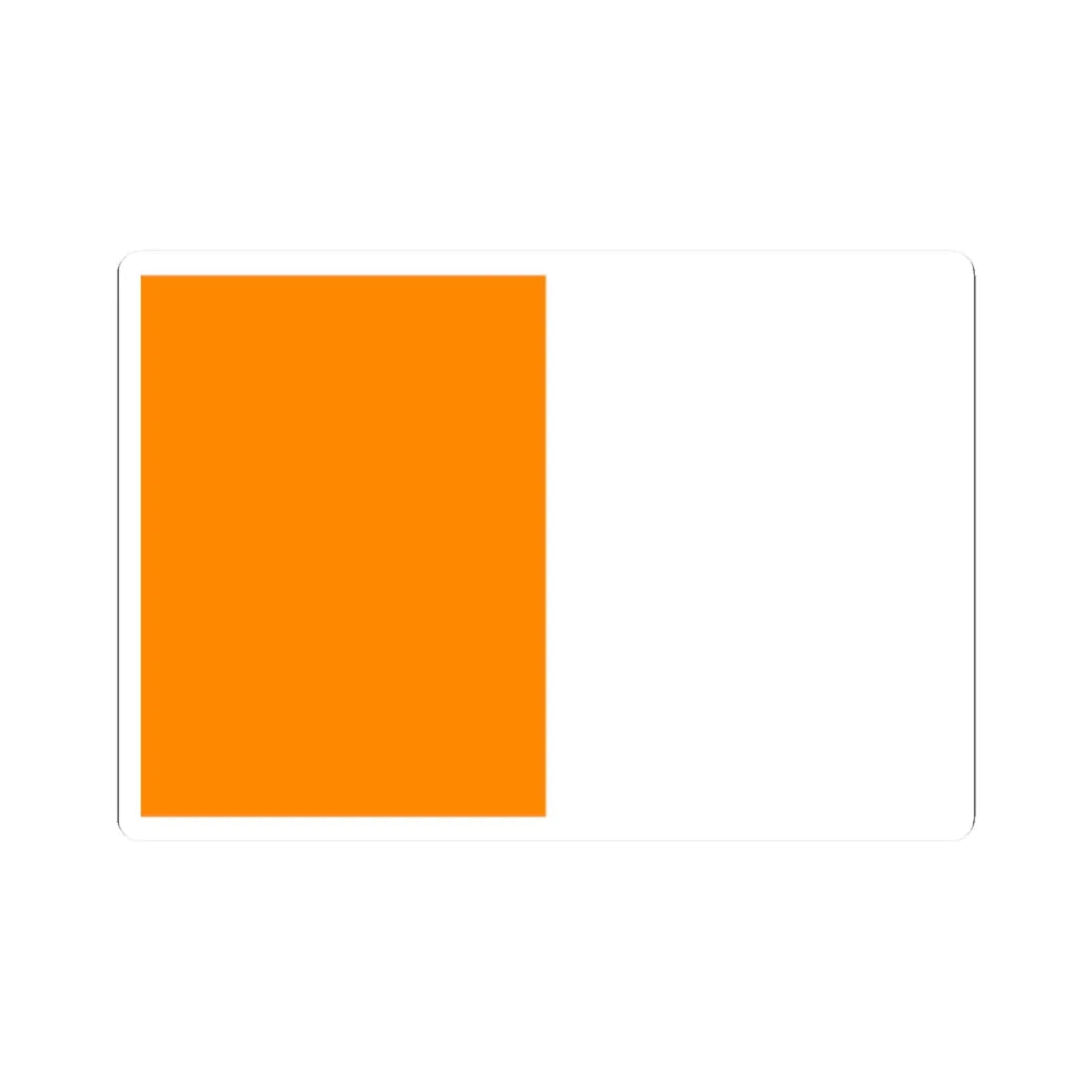 Colours of Armagh (Ireland) STICKER Vinyl Kiss-Cut Decal 2 Inch White - The Sticker Space