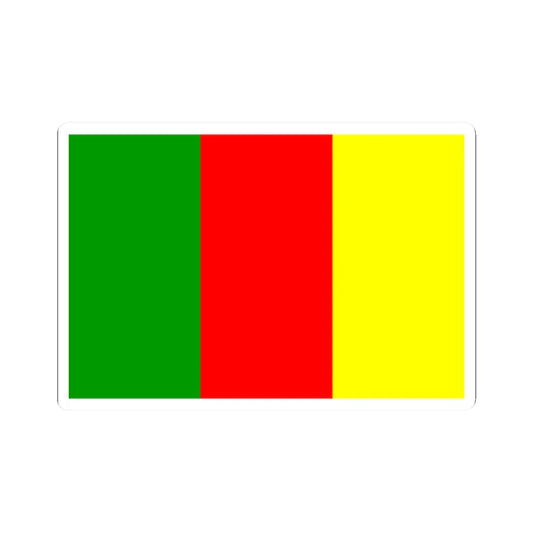 Colours of Carlow (Ireland) STICKER Vinyl Kiss-Cut Decal 2 Inch White - The Sticker Space