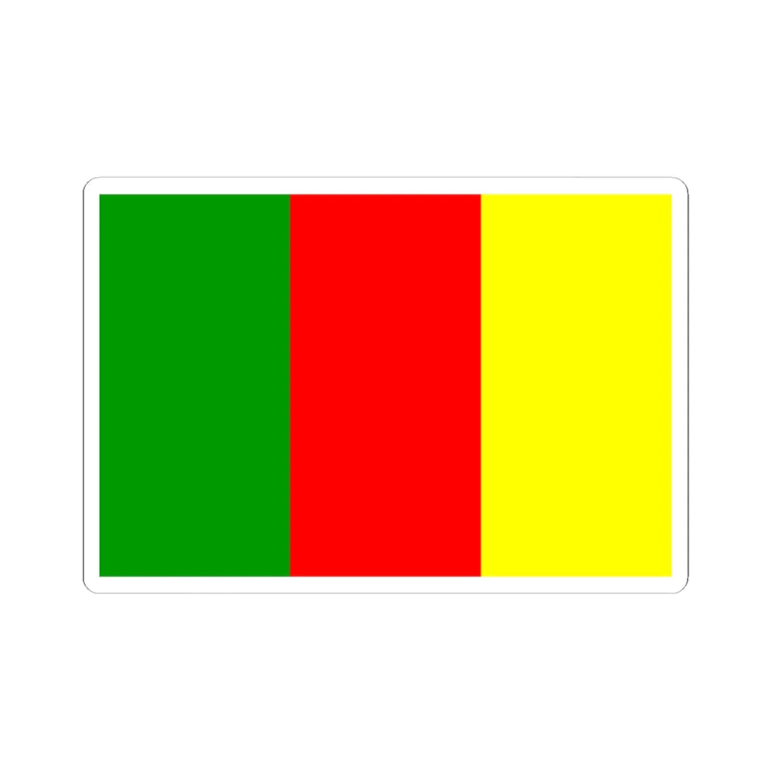 Colours of Carlow (Ireland) STICKER Vinyl Kiss-Cut Decal 3 Inch White - The Sticker Space