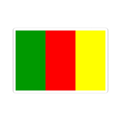 Colours of Carlow (Ireland) STICKER Vinyl Kiss-Cut Decal 3 Inch White - The Sticker Space