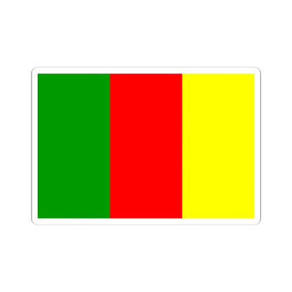 Colours of Carlow (Ireland) STICKER Vinyl Kiss-Cut Decal 4 Inch White - The Sticker Space