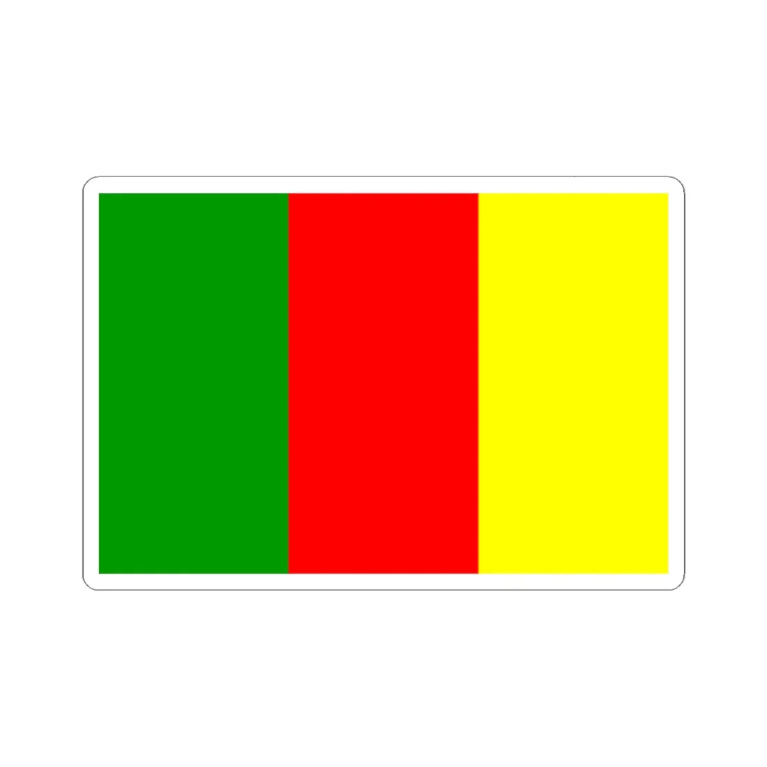 Colours of Carlow (Ireland) STICKER Vinyl Kiss-Cut Decal 6 Inch White - The Sticker Space
