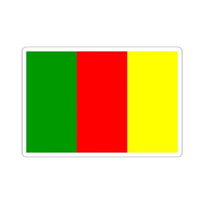 Colours of Carlow (Ireland) STICKER Vinyl Kiss-Cut Decal 6 Inch White - The Sticker Space