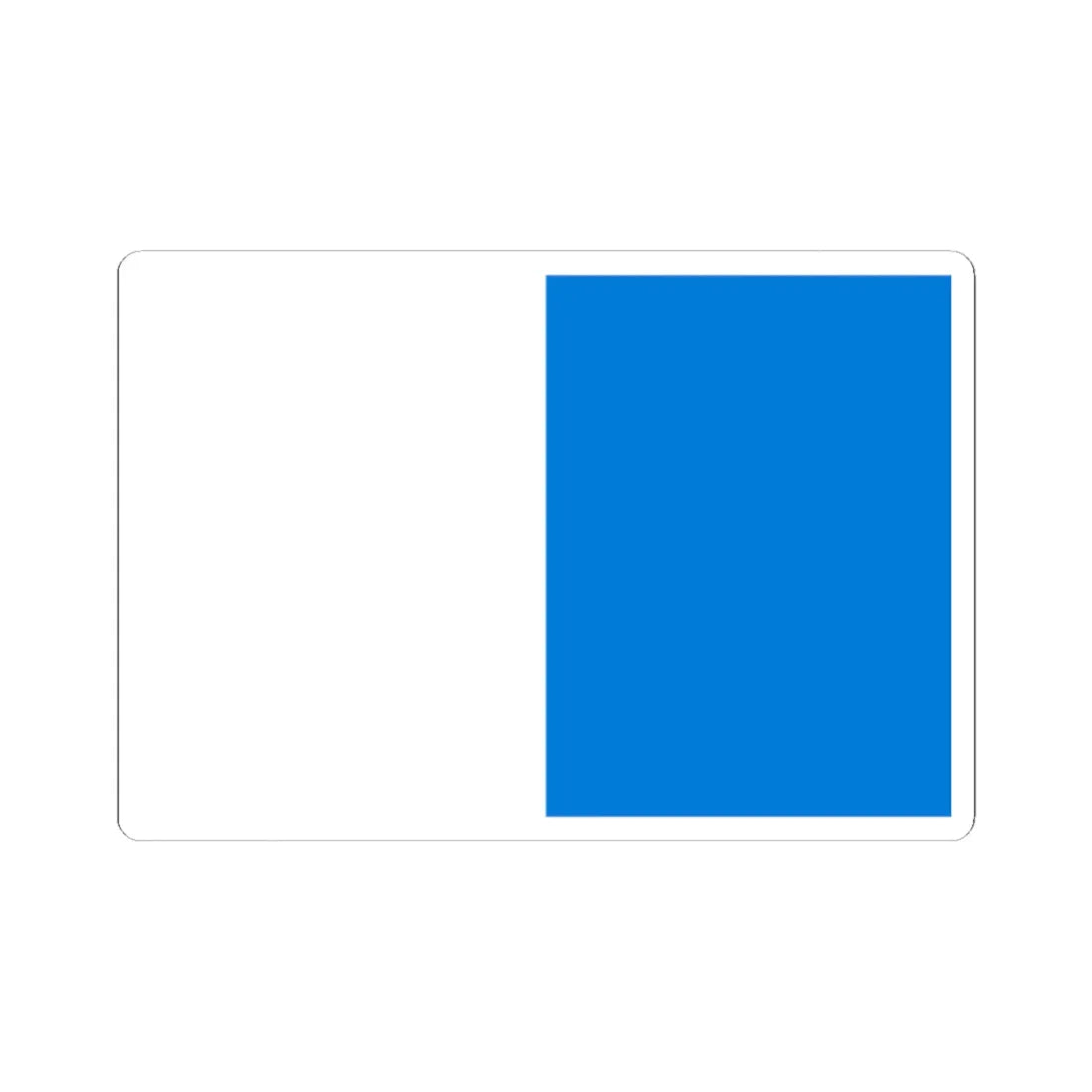 Colours of Connacht Council (Ireland) STICKER Vinyl Kiss-Cut Decal 4 Inch White - The Sticker Space