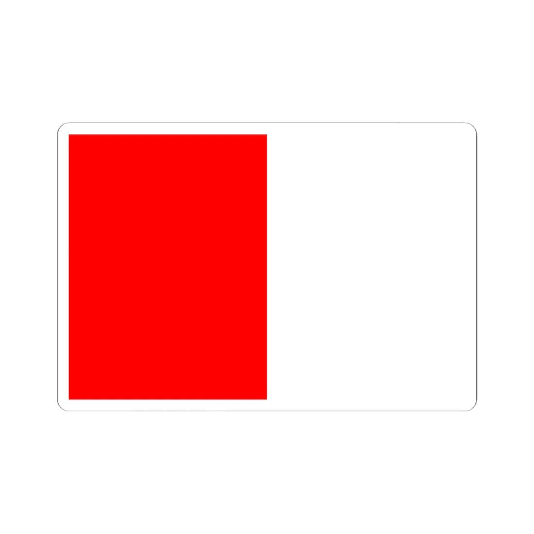 Colours of Cork (Ireland) STICKER Vinyl Kiss-Cut Decal 3 Inch White - The Sticker Space