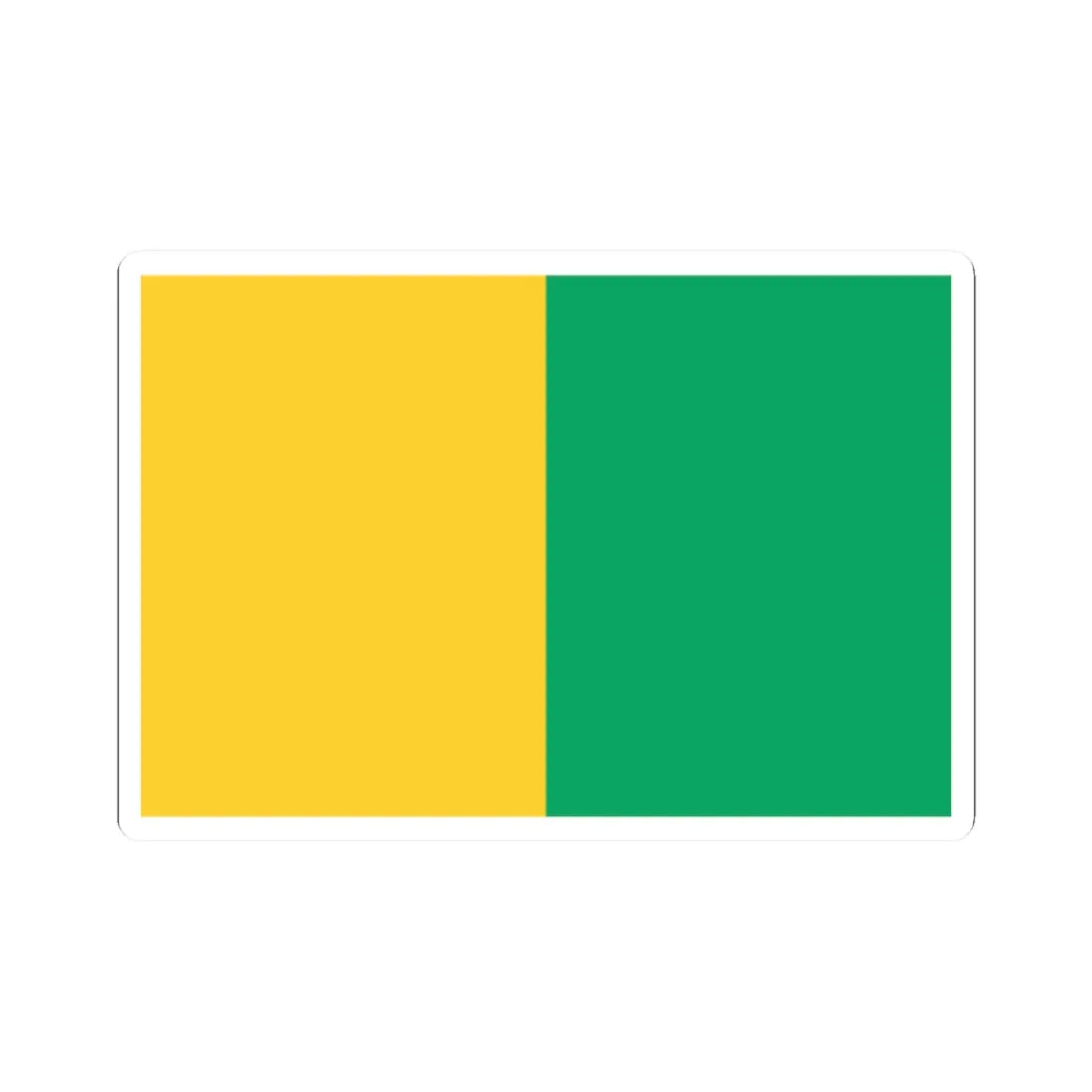 Colours of Donegal GAA (Ireland) STICKER Vinyl Kiss-Cut Decal 2 Inch White - The Sticker Space