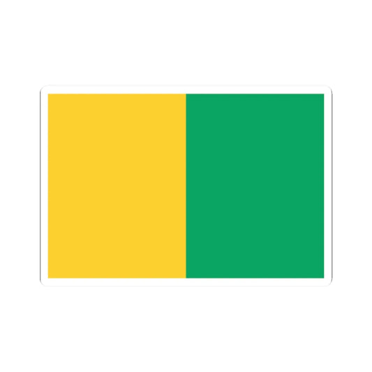 Colours of Donegal GAA (Ireland) STICKER Vinyl Kiss-Cut Decal 2 Inch White - The Sticker Space