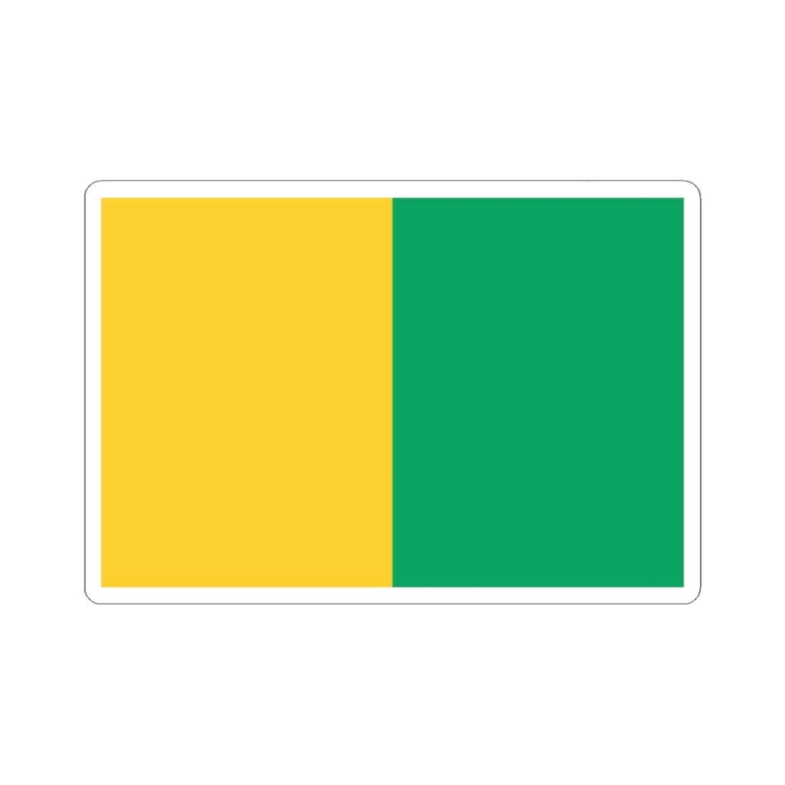 Colours of Donegal GAA (Ireland) STICKER Vinyl Kiss-Cut Decal 6 Inch White - The Sticker Space