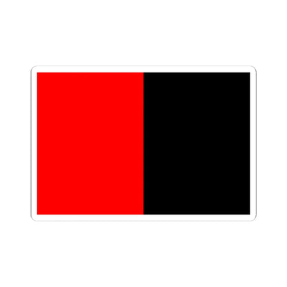 Colours of Down (Ireland) STICKER Vinyl Kiss-Cut Decal 4 Inch White - The Sticker Space