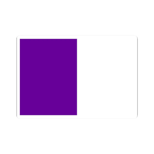 Colours of Fingal (Ireland) STICKER Vinyl Kiss-Cut Decal 2 Inch White - The Sticker Space