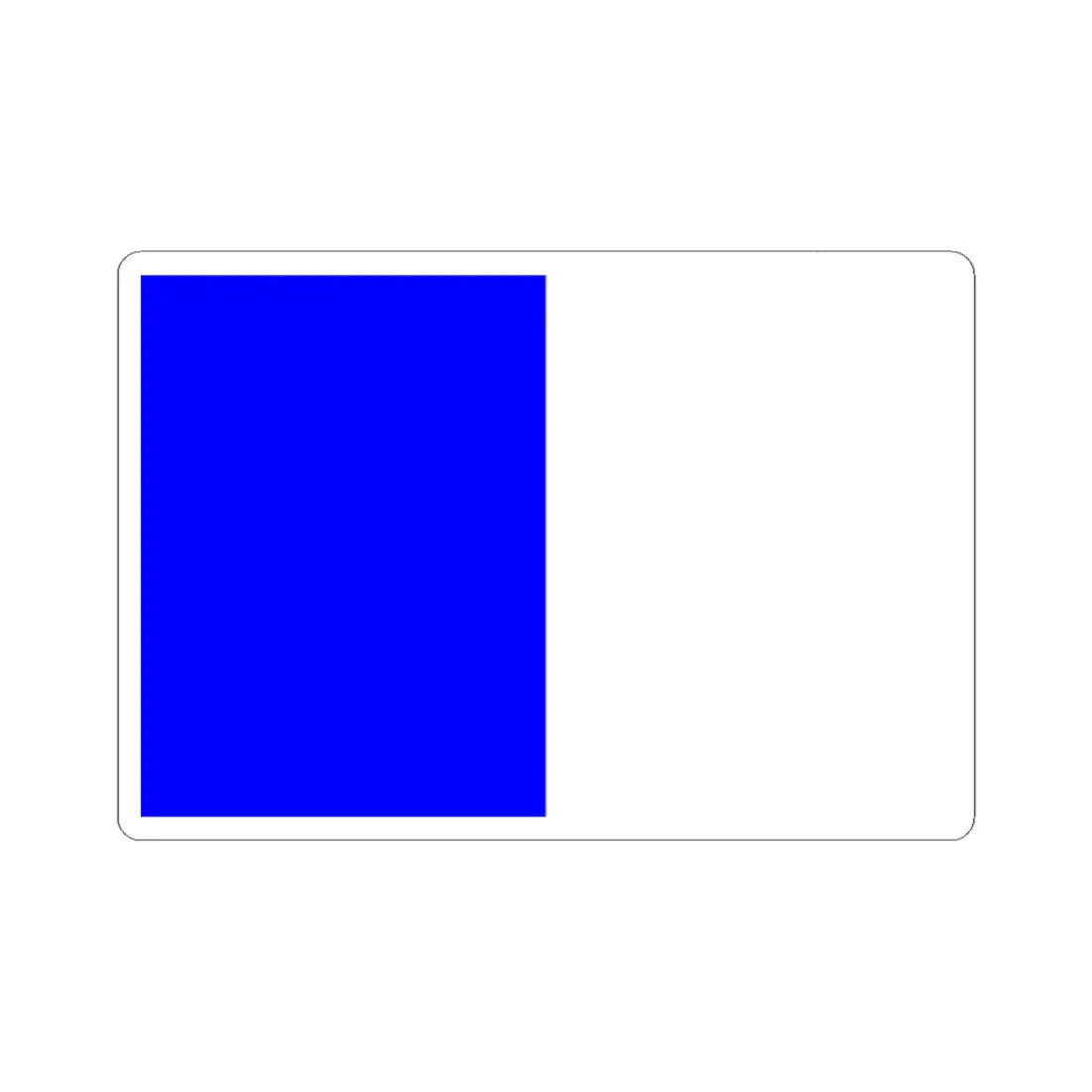 Colours of Laois (Ireland) STICKER Vinyl Kiss-Cut Decal 6 Inch White - The Sticker Space