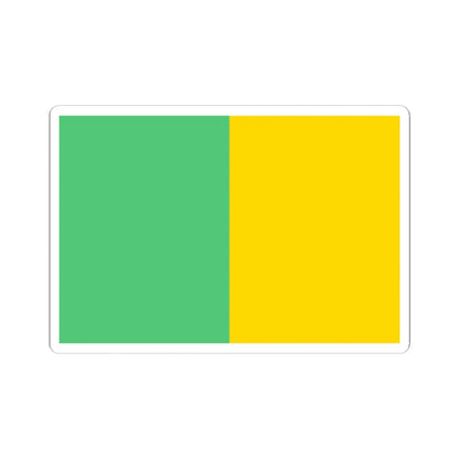 Colours of Leitrim (Ireland) STICKER Vinyl Kiss-Cut Decal 4 Inch White - The Sticker Space