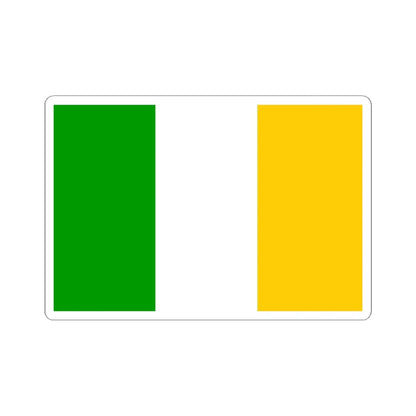 Colours of Offaly (Ireland) STICKER Vinyl Kiss-Cut Decal 6 Inch White - The Sticker Space