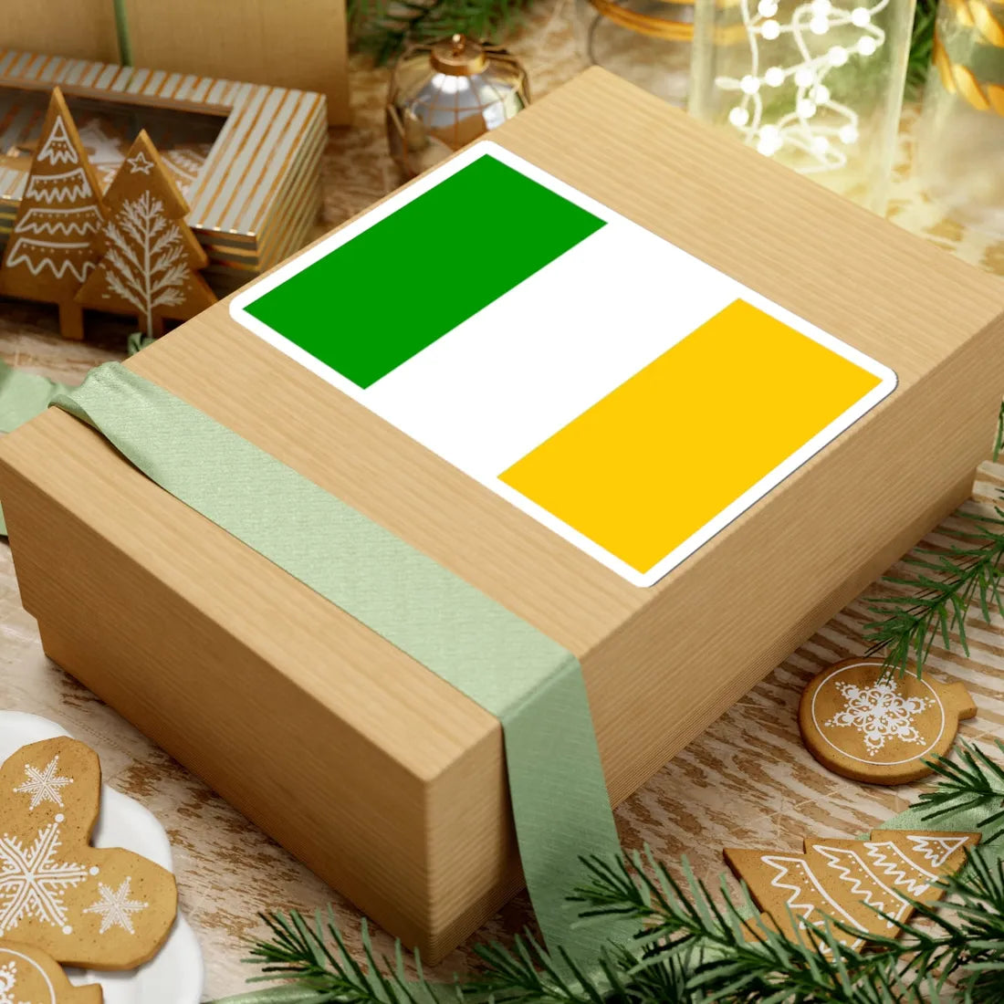 Colours of Offaly (Ireland) STICKER Vinyl Kiss-Cut Decal - The Sticker Space