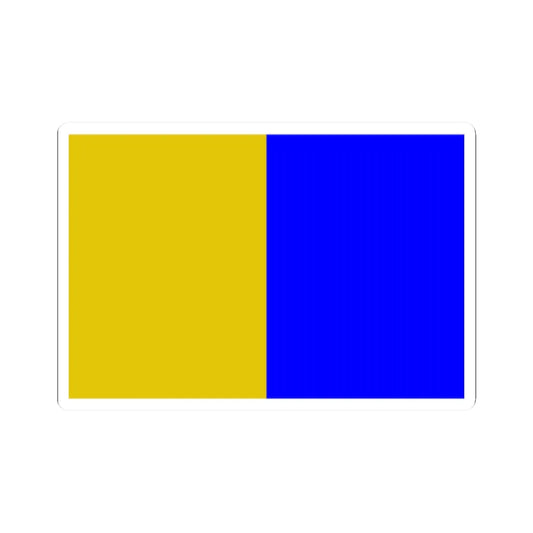 Colours of Roscommon (Ireland) STICKER Vinyl Kiss-Cut Decal 2 Inch White - The Sticker Space