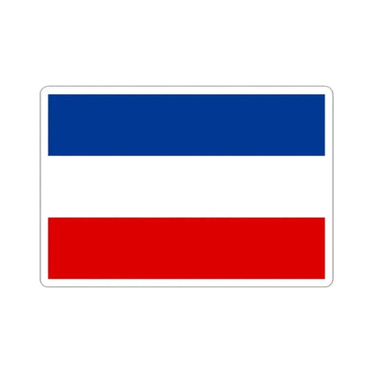 Colours of Slavonia (Croatia) STICKER Vinyl Kiss-Cut Decal 3 Inch White - The Sticker Space