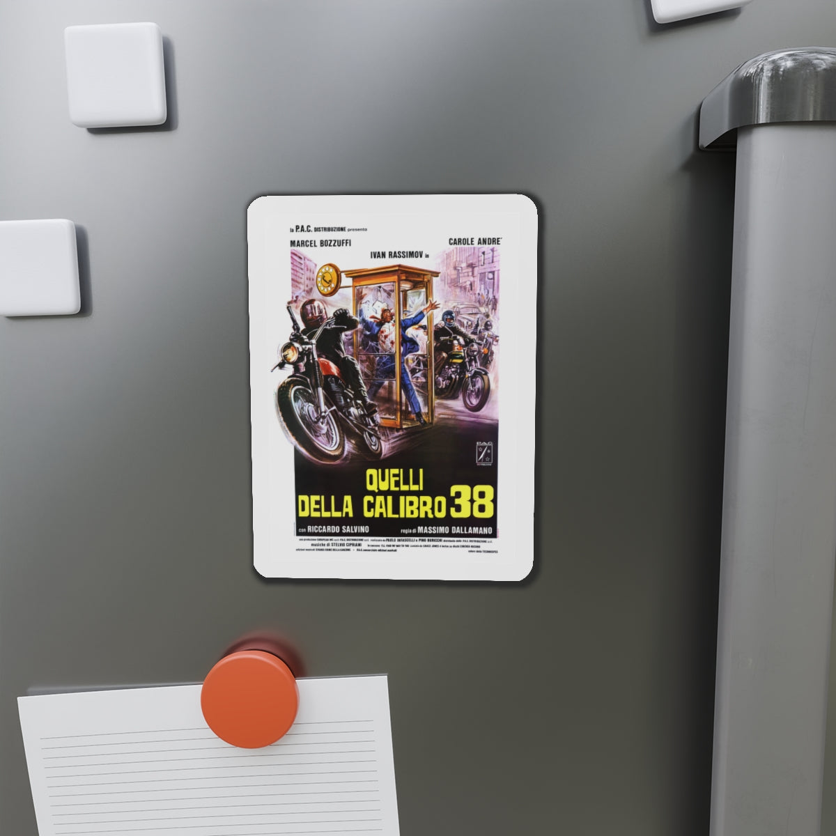 COLT 38 SPECIAL SQUAD 1976 Movie Poster - Die-Cut Magnet-The Sticker Space