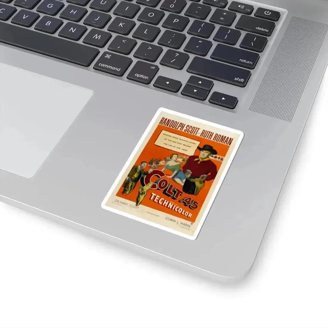 Colt 45 1950 Movie Poster - STICKER Vinyl Kiss-Cut Decal - The Sticker Space