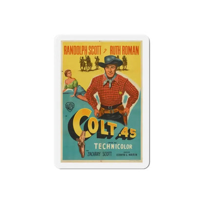 Colt 45 1950 v2 Movie Poster Refrigerator Magnet - The Sticker Space