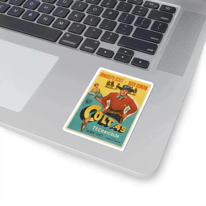 Colt 45 1950 v2 Movie Poster - STICKER Vinyl Kiss-Cut Decal - The Sticker Space