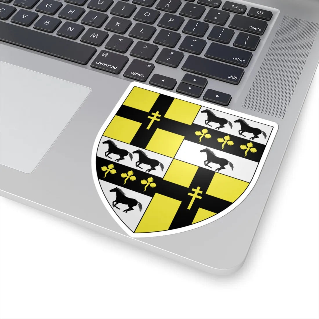 Colthurst-Vesey arms (Ireland) (Coat of Arms) STICKER Vinyl Kiss-Cut Decal - The Sticker Space