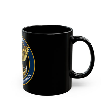 COM NAVIFOR (U.S. Navy) Black Coffee Mug-The Sticker Space