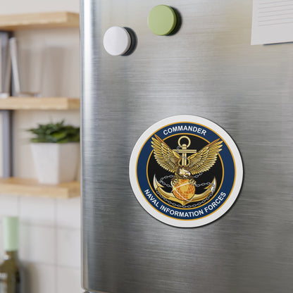 COM NAVIFOR (U.S. Navy) Die-Cut Magnet-The Sticker Space