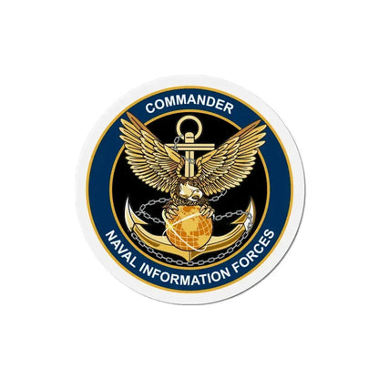 COM NAVIFOR (U.S. Navy) Refrigerator Magnet 4 Inch - The Sticker Space
