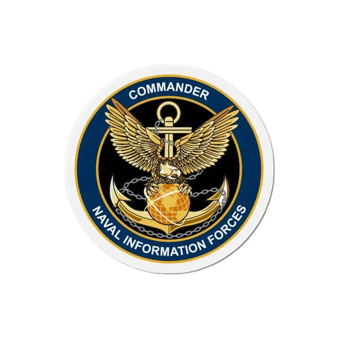 COM NAVIFOR (U.S. Navy) Refrigerator Magnet - The Sticker Space