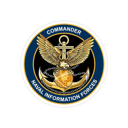COM NAVIFOR (U.S. Navy) Transparent STICKER Die-Cut Vinyl Decal - The Sticker Space